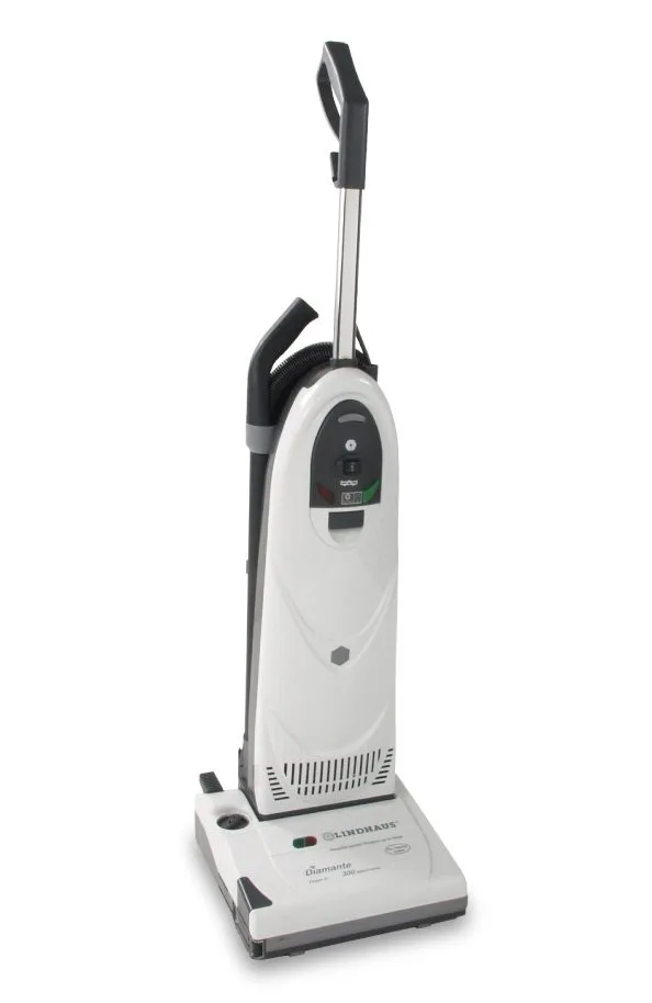 Lindhaus Diamante e-Series commercial upright vacuum